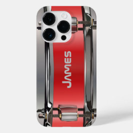 Personalisierter Rotschnurtrommel Case-Mate iPhone 14 Pro Hülle