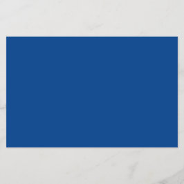 Personalisierter Royal Blue Flyer für jeden Anlass