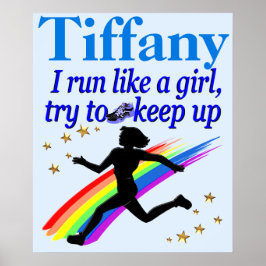 PERSONALISIERTER RÜCKGANG UND FELD POSTER