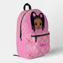 Personalisierter Rucksack für Baby Mädchen mit ros