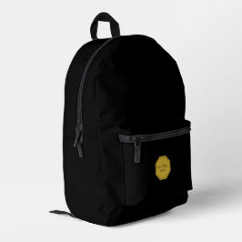 Personalisierter Rucksack mit Name und Titel