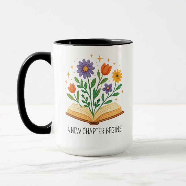 Personalisierter Ruhestandsbecher, Individuelle Gl Tasse (Links)