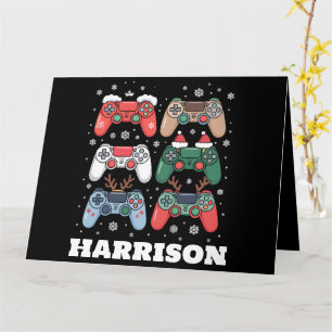 Personalisierter Santa-Gaming-Controller Gamer Wei Karte