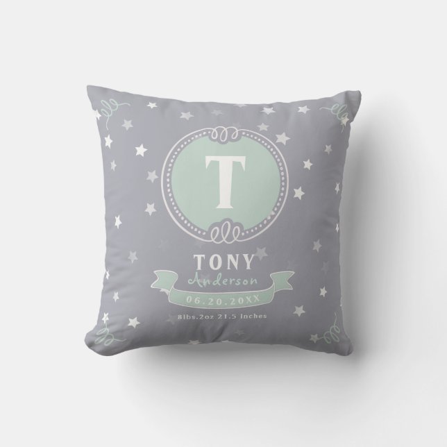 personalisierter Säuglingskissen Kissen (Vorderseite)