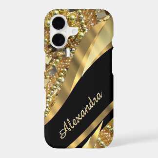 Personalisierter schicker eleganter schwarzer und