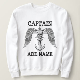 Personalisierter Schiffsführer Sweatshirt