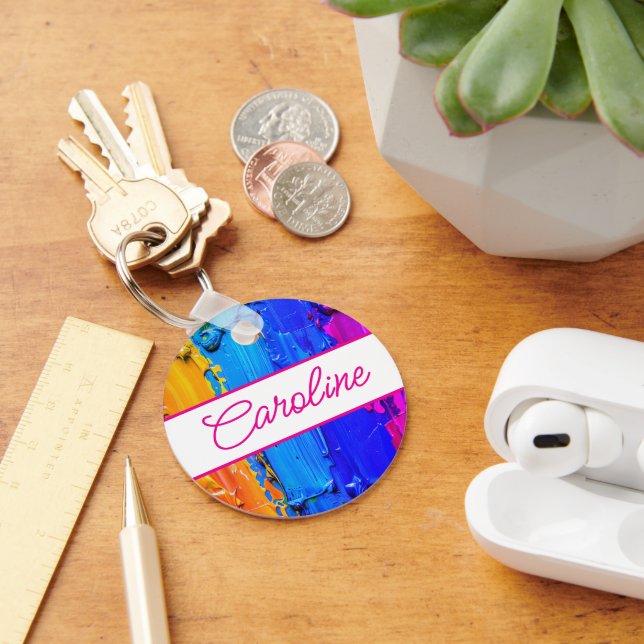 Personalisierter Schlüsselanhänger (Schreibtisch)