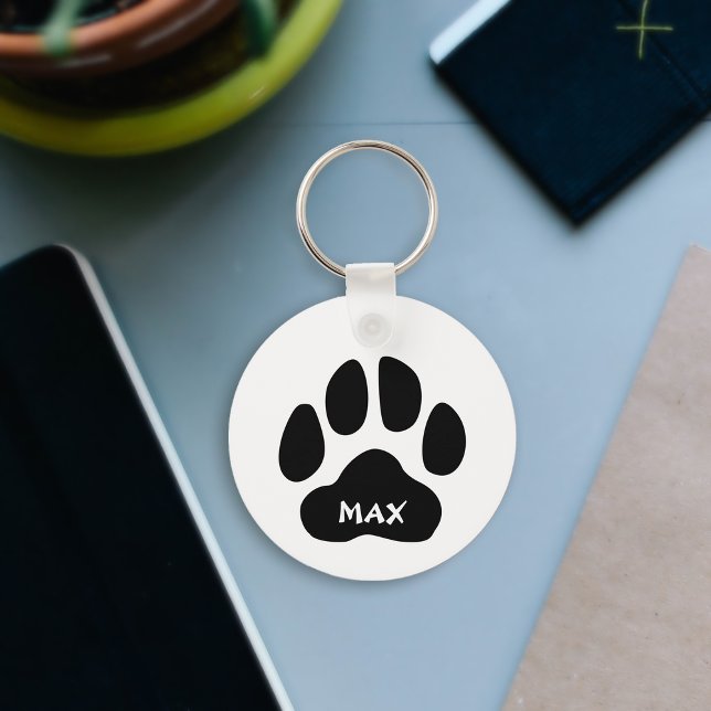Personalisierter Schlüsselanhänger für die Paw-Pri (Paw-some Keychain With Personalization! 🐾✨)