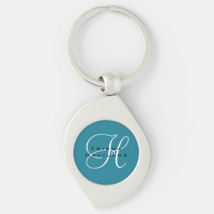 Personalisierter Schlüsselanhänger mit Monogramm