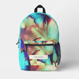 Personalisierter Schmetterling Bedruckter Rucksack