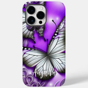 Personalisierter Schmetterling Case-Mate iPhone 14 Pro Max Hülle