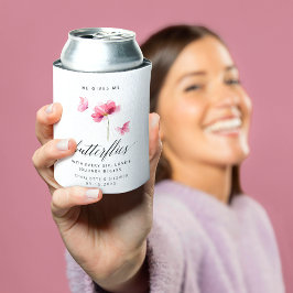 Personalisierter Schmetterling kann kühler werden Dosenkühler