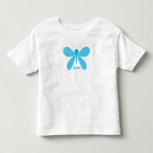 Personalisierter Schmetterling Kinder T - Shirt