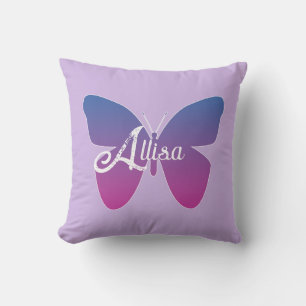 Personalisierter Schmetterling Kissen
