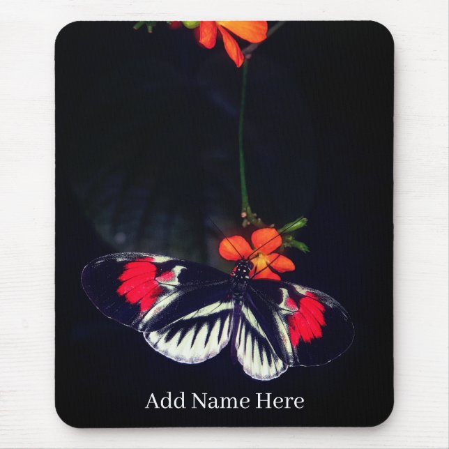 Personalisierter Schmetterling Mousepad (Vorne)