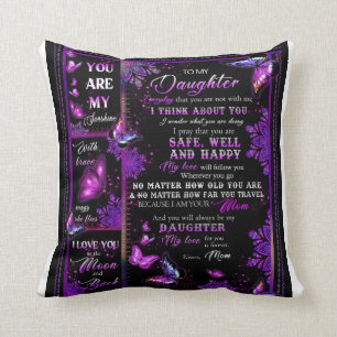 Personalisierter Schmetterling zu meinem Töchterfl Kissen