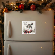 Personalisierter Schneemann-Weihnachten mit Famili