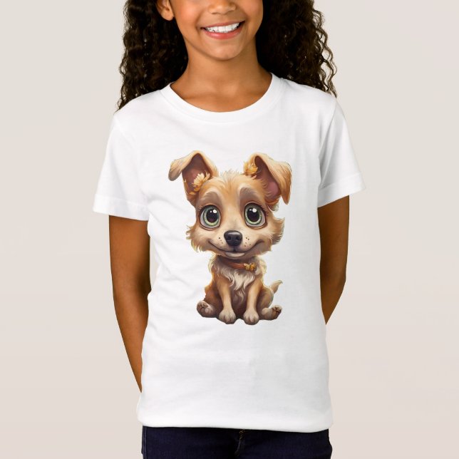 Personalisierter schöner Hund-T - Shirt (Vorderseite)