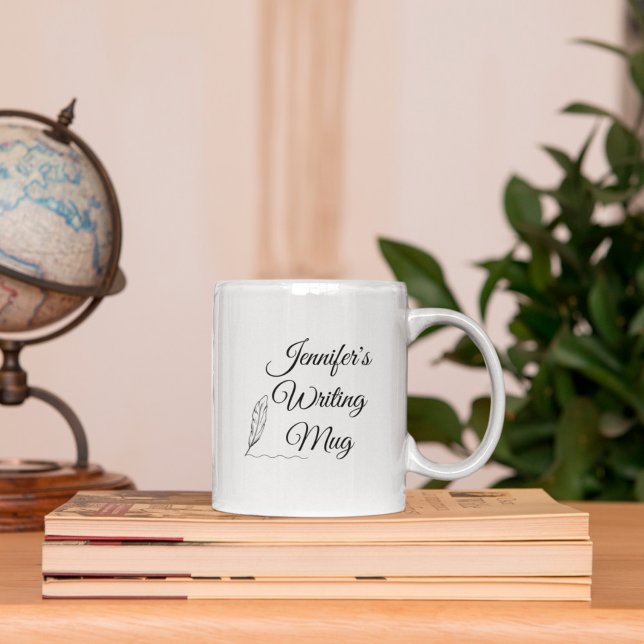 Personalisierter Schriftsteller Kaffeetasse (Von Creator hochgeladen)