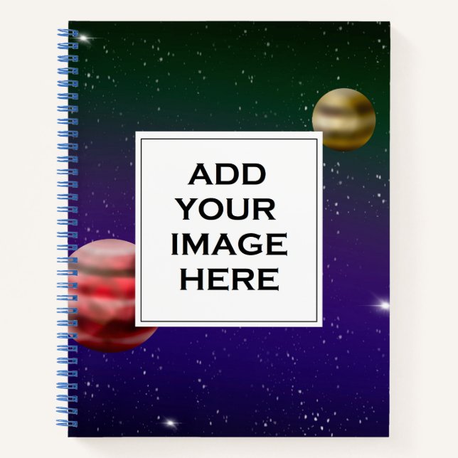 Personalisierter Schriftsteller Notizbuch (Vorderseite)