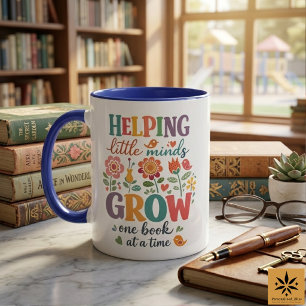 Personalisierter Schulbibliothekar   Happy School  Tasse