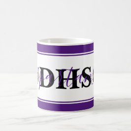 Personalisierter Schulblock Kaffeetasse