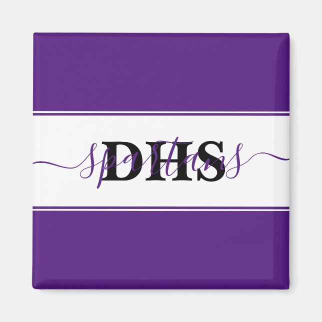 Personalisierter Schulblock Magnet (Vorne)