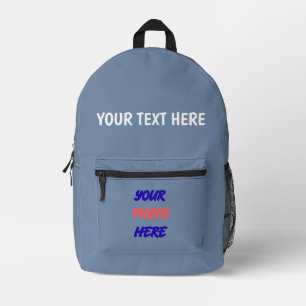 Personalisierter Schulrucksack mit Ihrem Foto & Te Bedruckter Rucksack