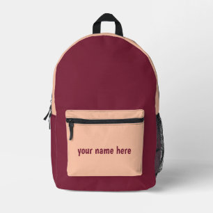 Personalisierter Schulrucksack mit Ihrem Foto & Te Bedruckter Rucksack