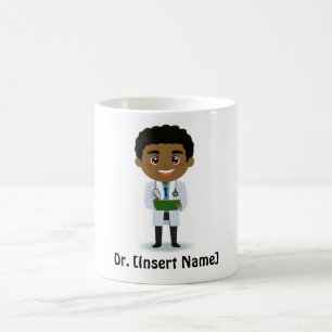 Personalisierter schwarzer/afrikanischer tasse