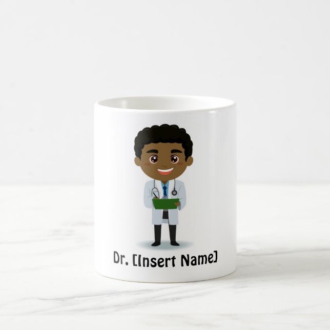 Personalisierter schwarzer/afrikanischer tasse (Mittel)