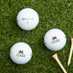 Personalisierter schwarzer Bug Taylor Made Golf Bä Golfball