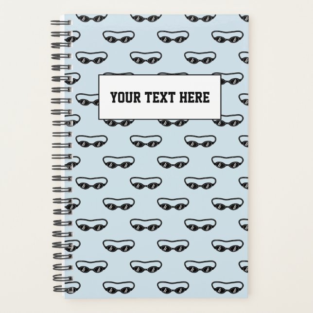 Personalisierter Schwimmer und Schwimmer Planer (Vorderseite)