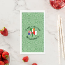 Personalisierter Shamrock Polen Irland USA