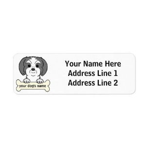 Personalisierter Shih Tzu