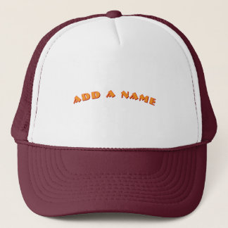 Personalisierter Signatur-Name Mesh zugeschnittene Truckerkappe