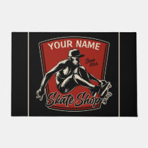 Personalisierter Skate Shop Schnupperklettern Skat