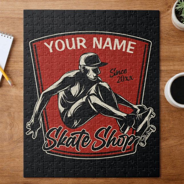 Personalisierter Skate Shop Schnupperklettern Skat Puzzle (Von Creator hochgeladen)
