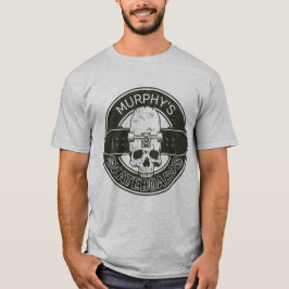 Personalisierter Skater NAME Skull Skateboarding S T-Shirt