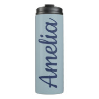 Personalisierter Skriptname Light Blue Bridal Gefa