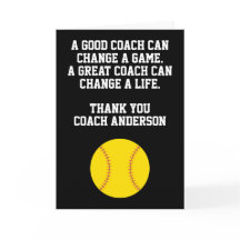 Personalisierter Softball-Trainer von Teamspielern