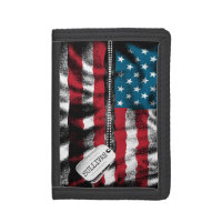 Personalisierter Soldat Hund Tags USA Flagge 