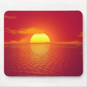Personalisierter Sonnenstrand Mousepad
