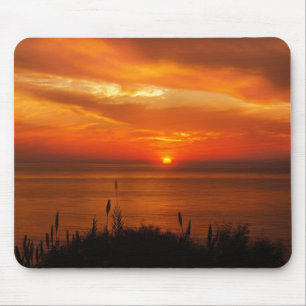 Personalisierter Sonnenuntergang-Strand Mousepad