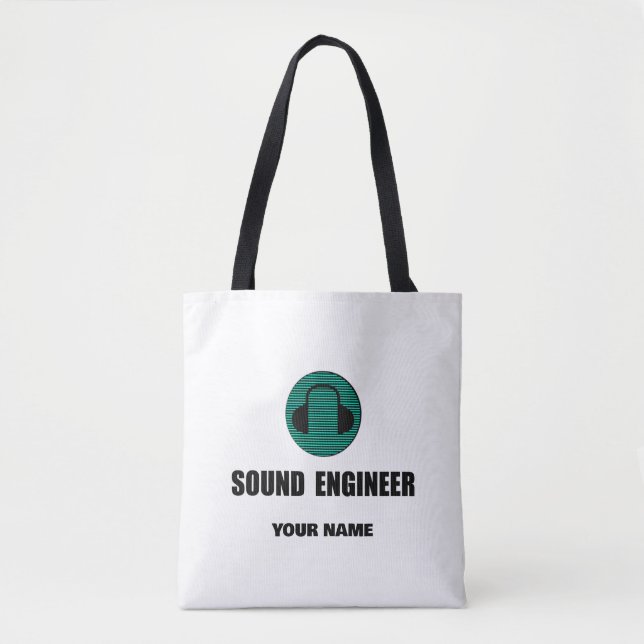 Personalisierter Sound Engineer Tontechnik (Vorderseite)
