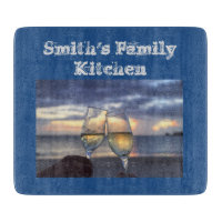 Personalisierter Sparklingwein Brillen Cheers
