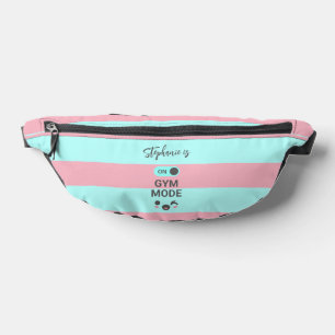 Personalisierter Spaß Cute Sport im Fitness-Modus Bauchtasche