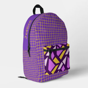 Personalisierter Spaß Farben Druck Cut Sew Tasche