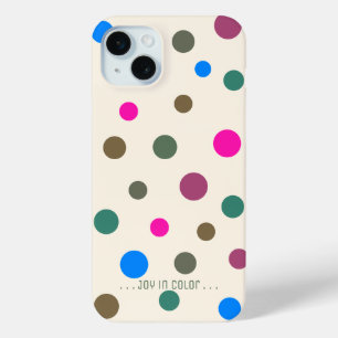 Personalisierter Spaß und elegante farbenfrohe Kre Case-Mate iPhone Hülle