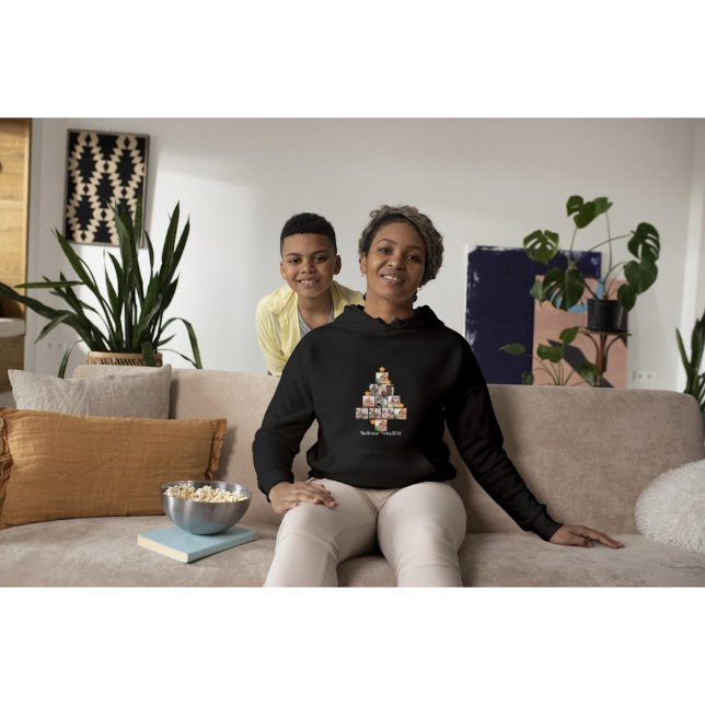 Personalisierter Spaß Weihnachten 11. FotoCollage Hoodie (Von Creator hochgeladen)